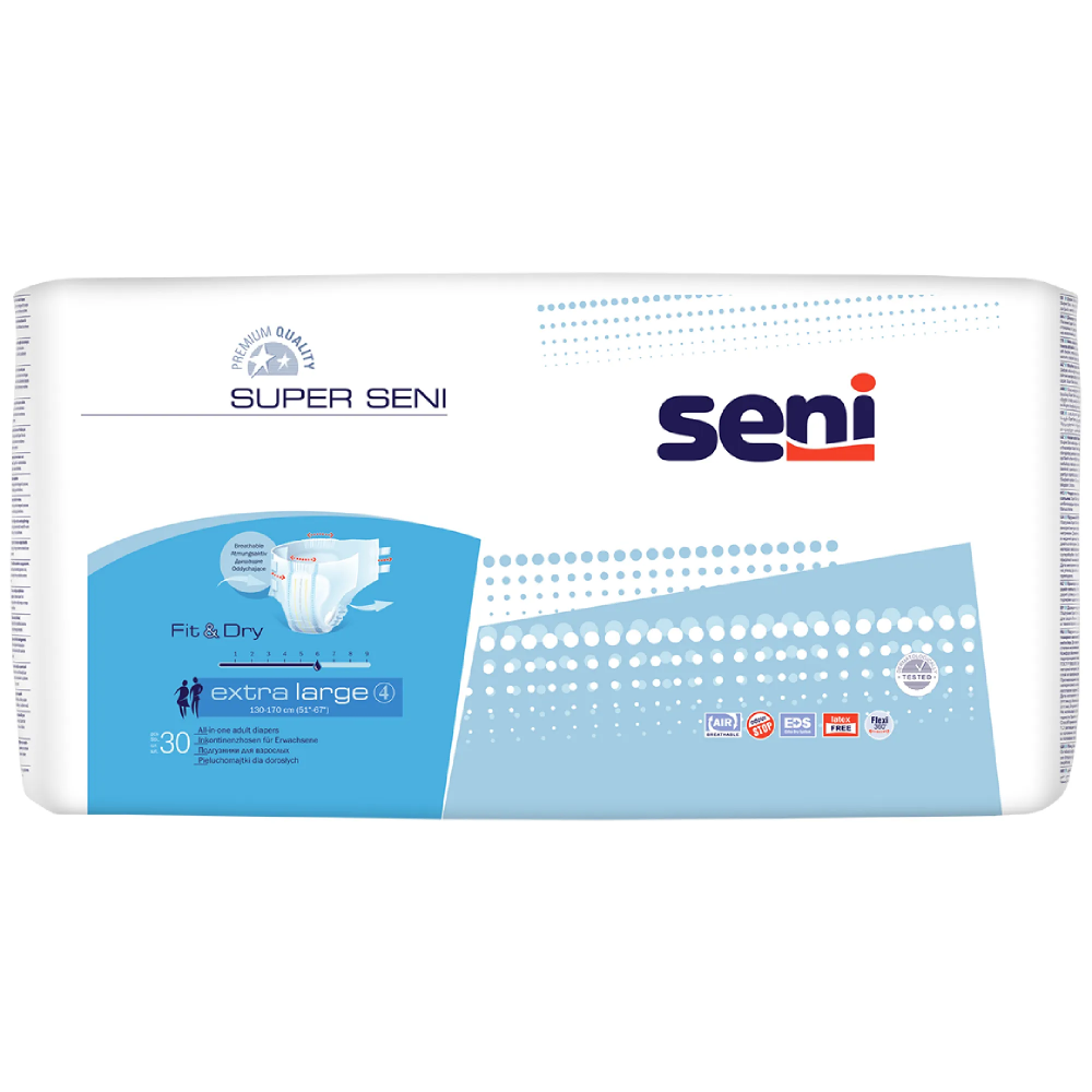 ПОДГУЗНИКИ ДЛЯ ВЗРОСЛЫХ SUPER SENI 4 №30(м)