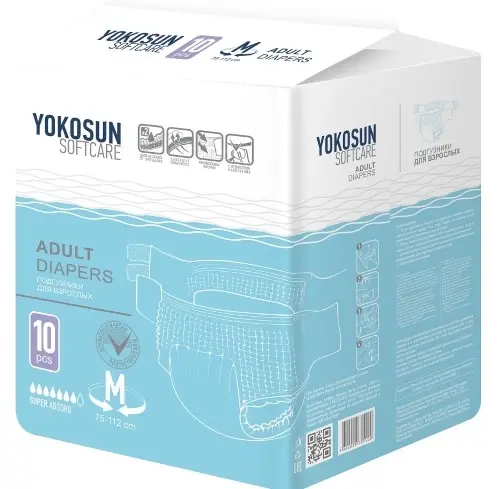 ПОДГУЗНИКИ YOKOSUN №10(м)
