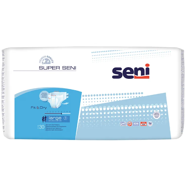 ПОДГУЗНИКИ ДЛЯ ВЗРОСЛЫХ SUPER SENI 3 №30(м)