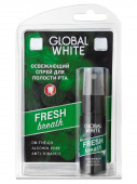ОСВЕЖАЮЩИЙ СПРЕЙ ДЛЯ ПОЛОСТИ РТА GLOBAL WHITE FRESH/SPRAY FRESH BREATH 15 ML.